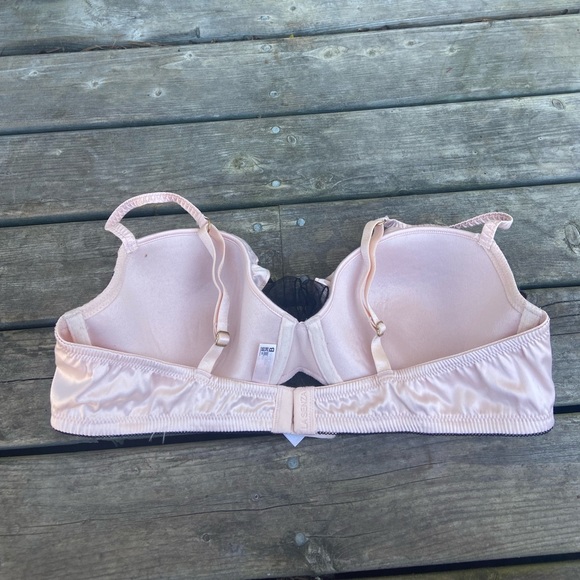 Frills and Thrills by La Senza Size 38B Bra Beige Black - Picture 6 of 6